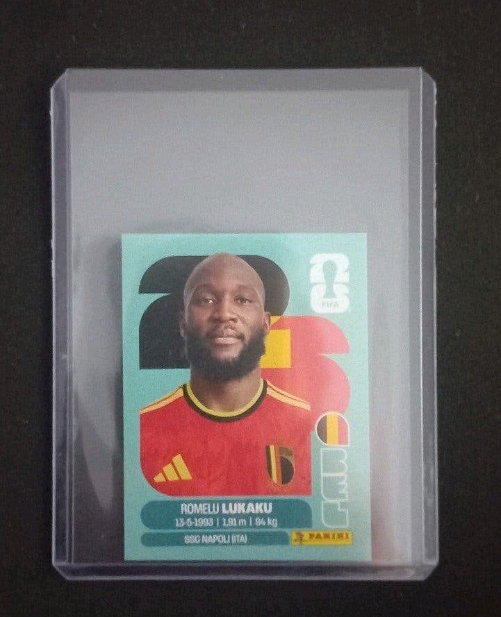 Panini sticker world cup 2026 Romelu Lukaku BEL 20, Enlèvement ou Envoi, Neuf, Autocollant