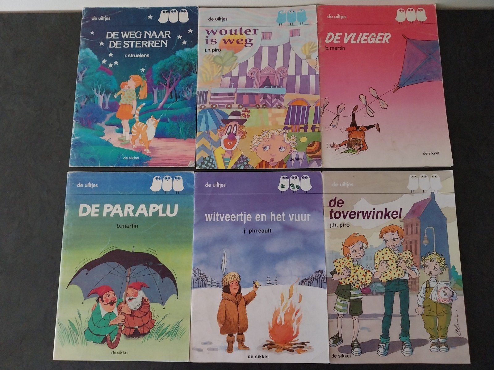 6 leesboekjes 2e leerjaar, Boeken, Ophalen
