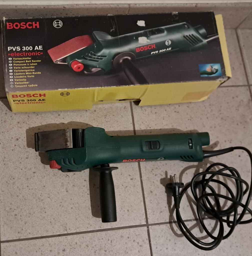 Bosh Bandschuurmachine, Ophalen, Zo goed als nieuw, Bandschuurmachine