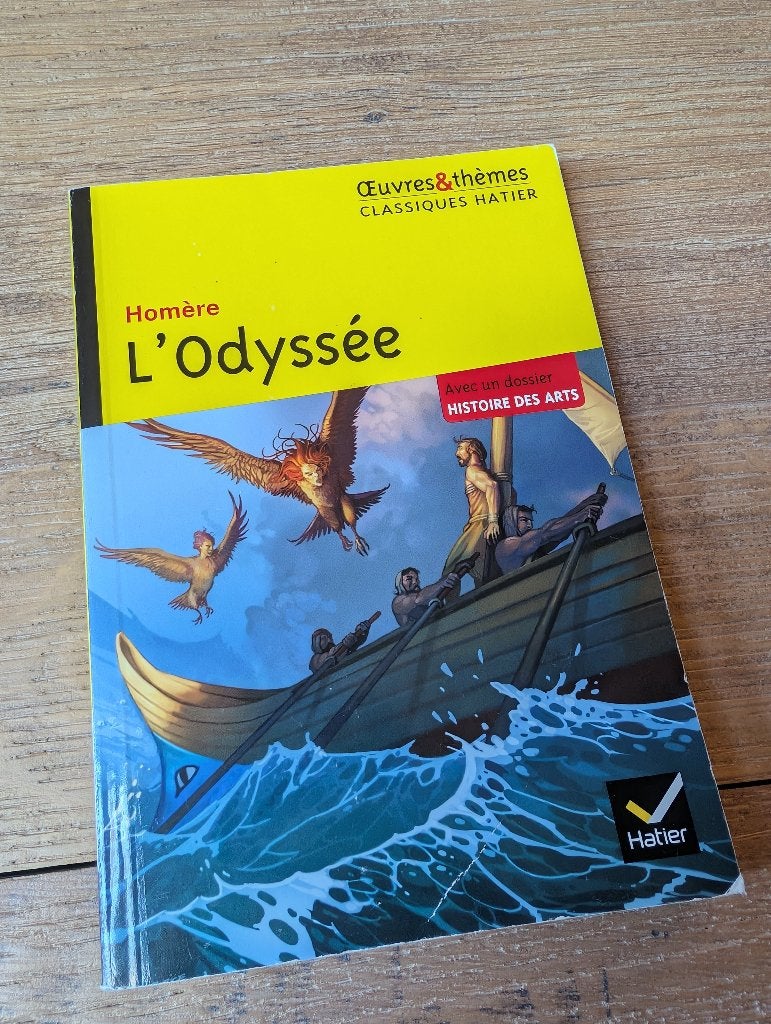 Livre - L'Odyssée - Homère, Homère, Français, Comme neuf, Enlèvement