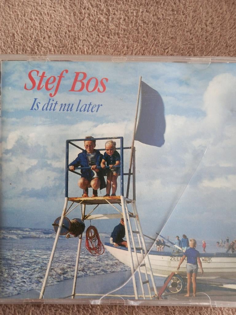 Stefano Bos   is dit nu later, Ophalen of Verzenden