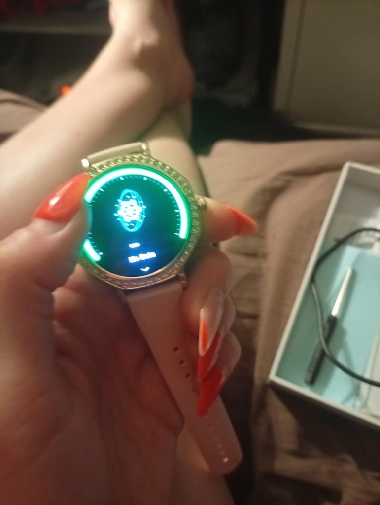 Horloge smarth wacht, Handtassen en Accessoires, Activity trackers, Ophalen