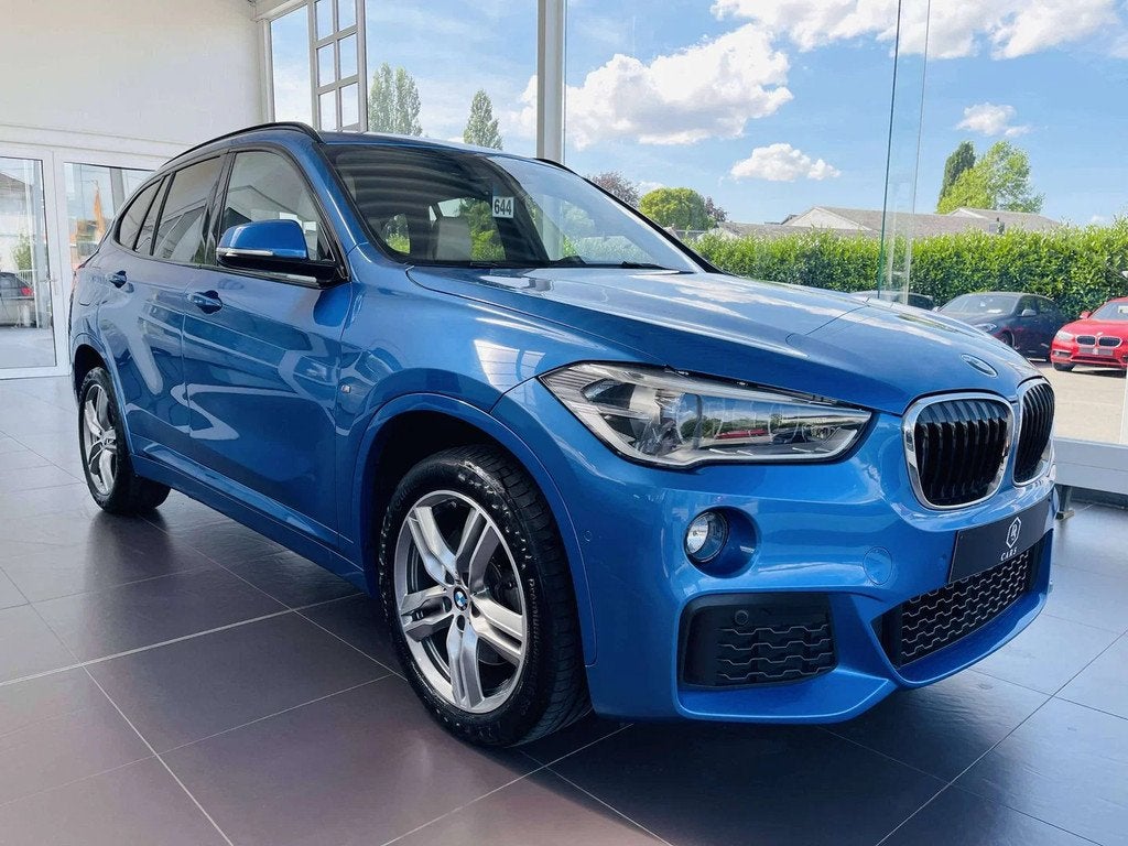 BMW X1 2.0 dA xDrive * GARANTIE + PACK M + LED + CUIR + GPS, Autos, BMW, Achat, Entreprise, 5 portes, Automatique