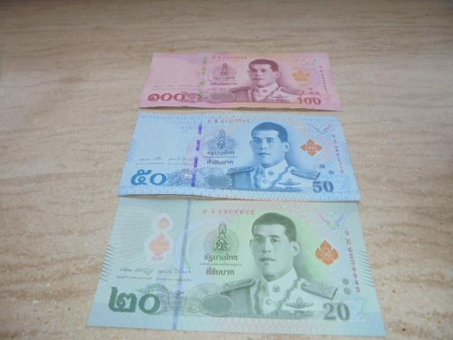Thailand bankbiljetten, Ophalen of Verzenden
