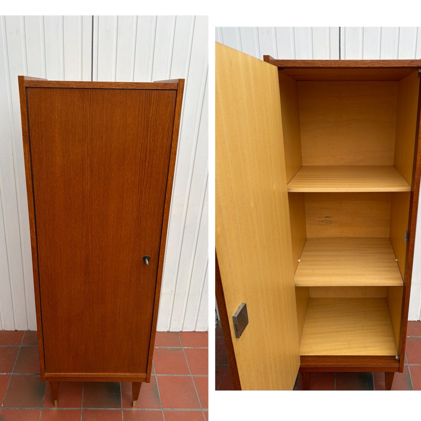 Armoire/etagere/lingère scandinave vintage, Enlèvement, Utilisé