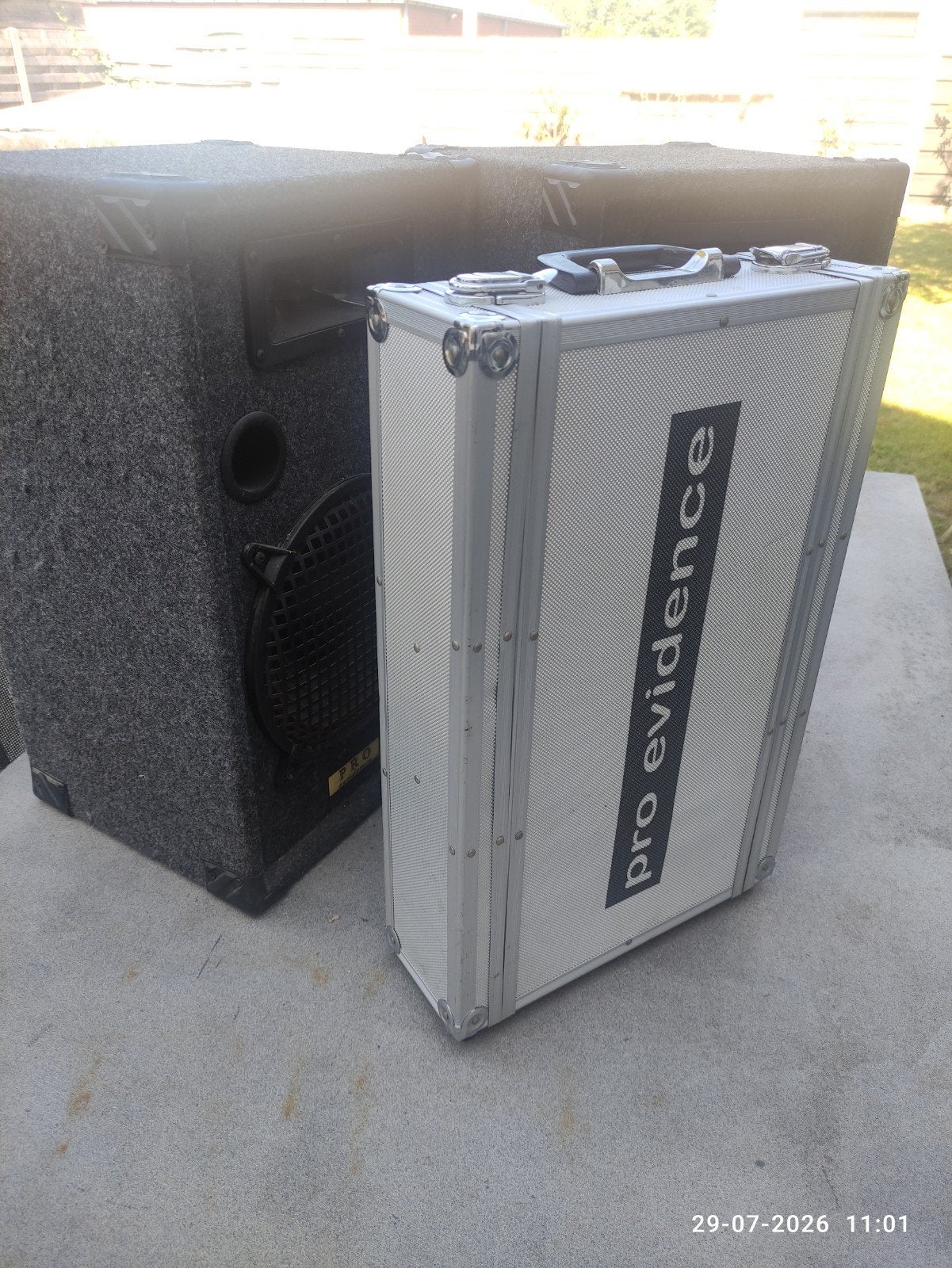 Amplificateur et haut-parleurs, Enlèvement, Utilisé, Stéréo, 60 à 120 watts
