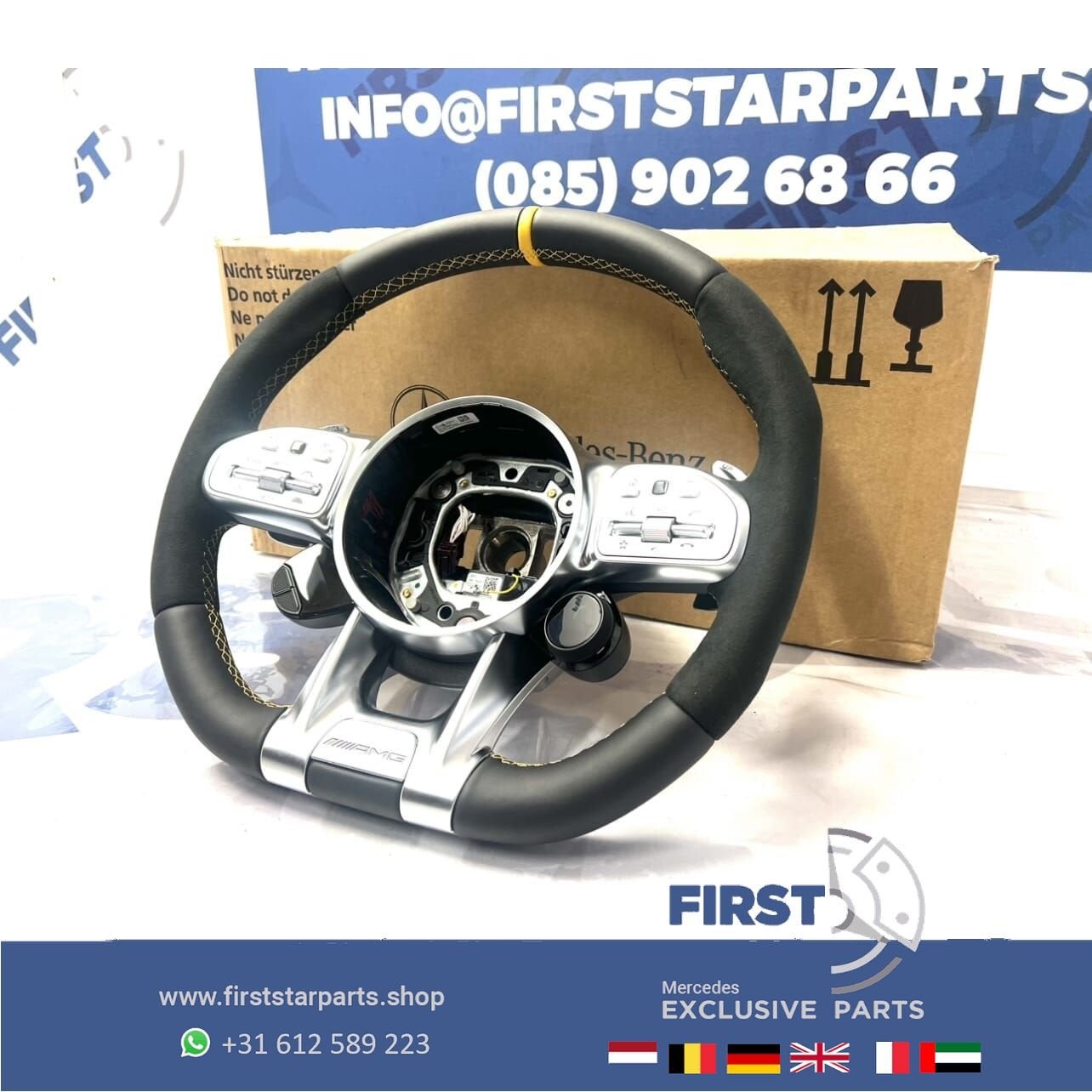 2024 AMG STUUR W177 W118 W205 W213 W253 W223 W468 W257 A45 C, Autos : Pièces & Accessoires, Commande, Utilisé, -, -, Enlèvement ou Envoi