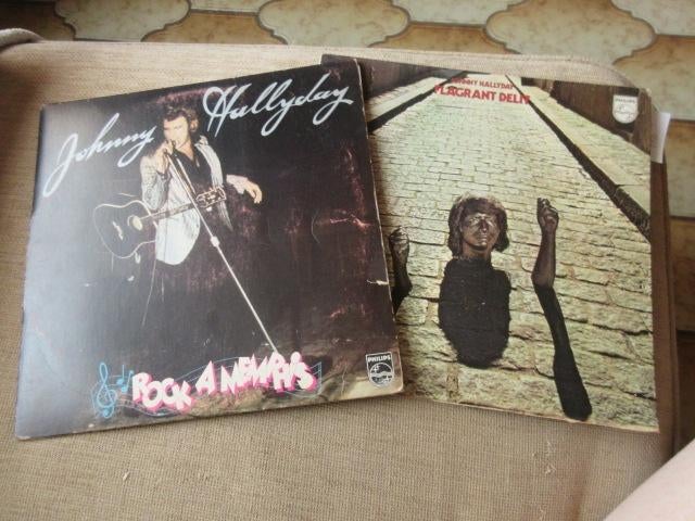 2xLP Johnny Hallyday Rock A Memphis + Flagrant Délit, Ophalen of Verzenden, Gebruikt, 12 inch, R&B en Soul