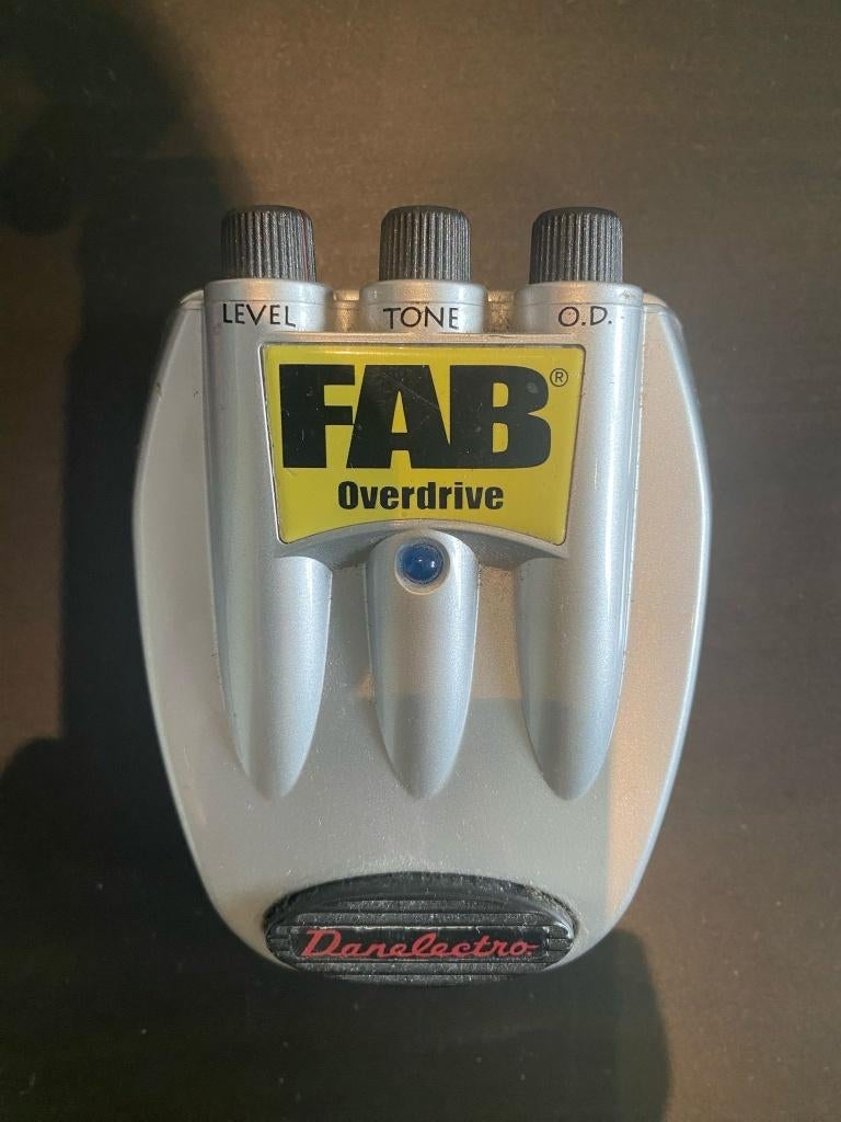 Danelectro FAB overdrive, Musique & Instruments, Enlèvement ou Envoi, Utilisé, Distortion, Overdrive ou Fuzz