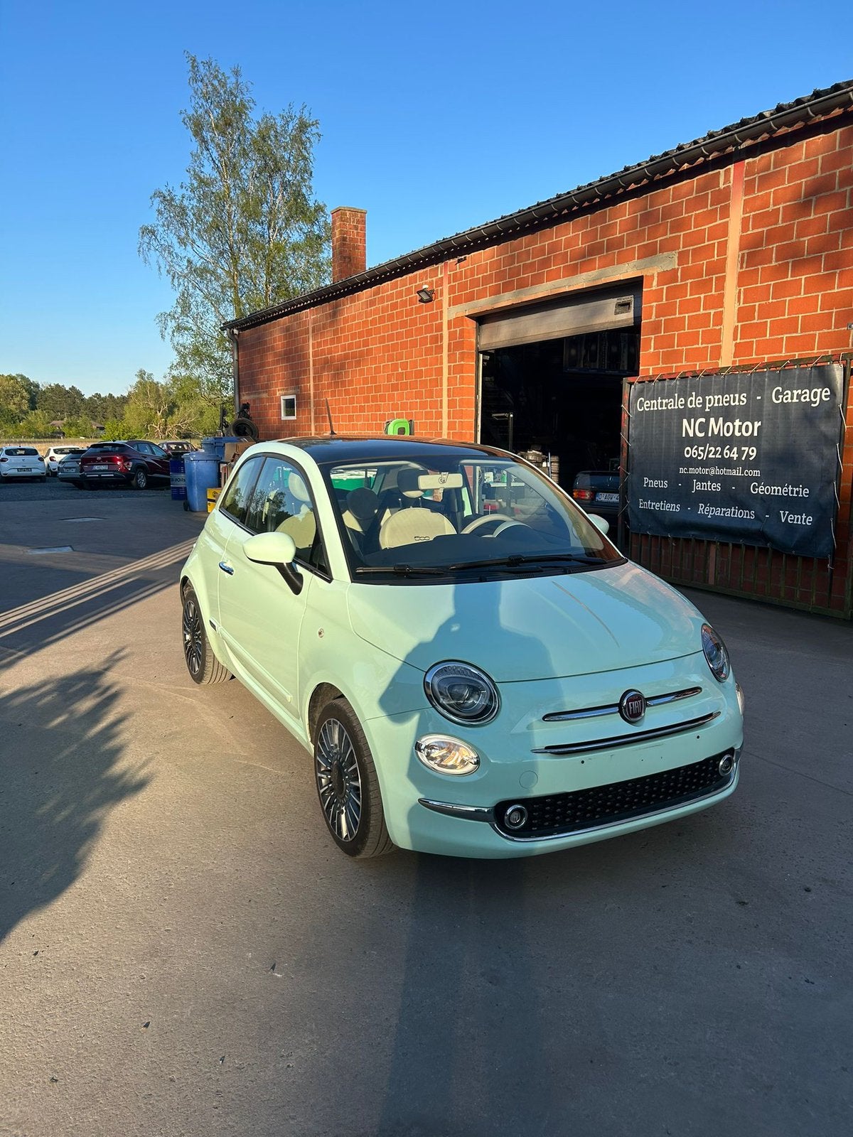Fiat 500 1200 cc clim toit pano, Autos, 1242 cm³, 118 g/km, Achat, Euro 6