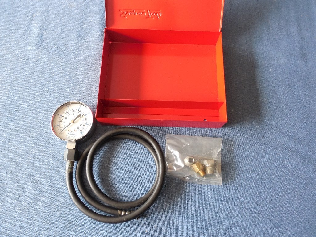 Oliedrukmeter van Snap on Tools, Ophalen, Zo goed als nieuw