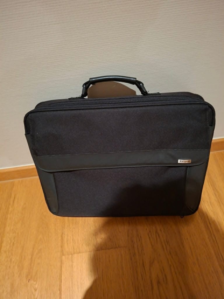 Laptoptas, Ophalen, Zo goed als nieuw, Zwart, Aktetas