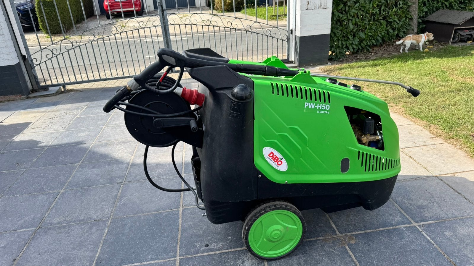 DiBO PW-H50 Nettoyeur haute pression prof eau chaude, Ophalen, Zo goed als nieuw