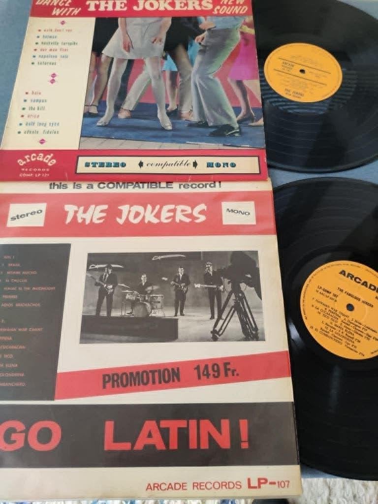the jokers (go latin + dance with/new sound, collector), Enlèvement ou Envoi