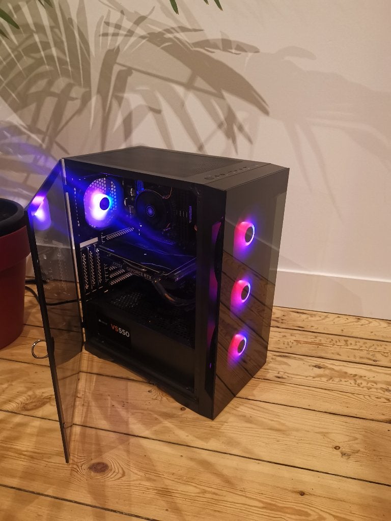 Gaming PC RTX 2070 i5-7600K 16GB RAM, Computers en Software, Zo goed als nieuw, Gaming, SSD, Met videokaart