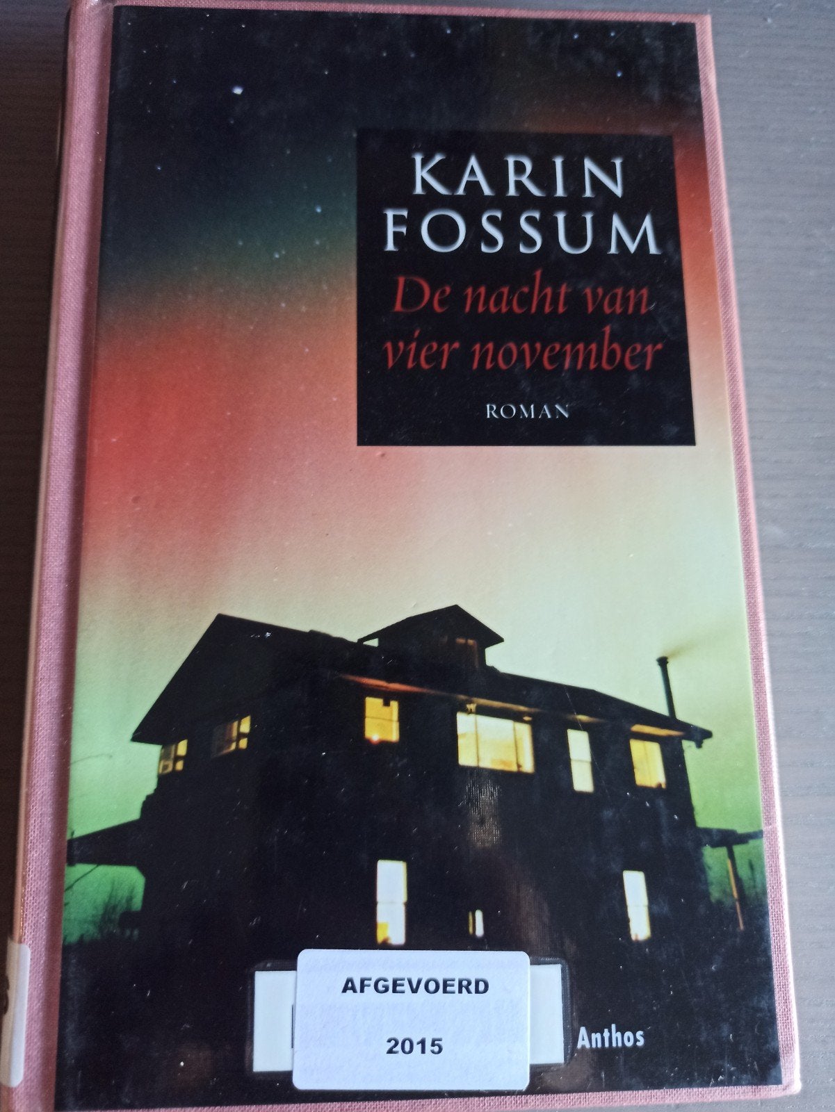 Karin Fossum - De nacht van vier november, Enlèvement ou Envoi, Karin Fossum, Pays-Bas