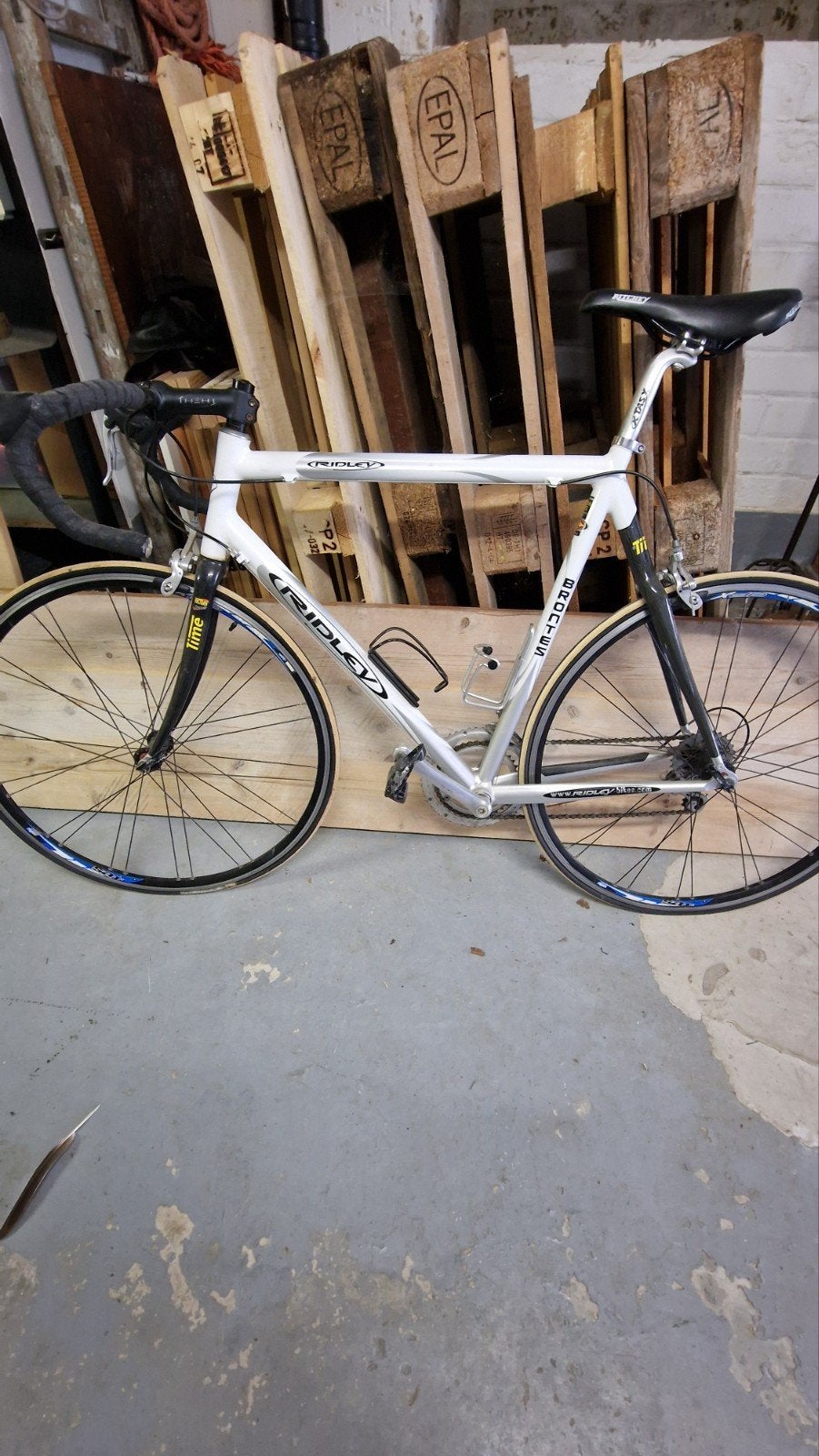 Ridley racefiets, Ophalen