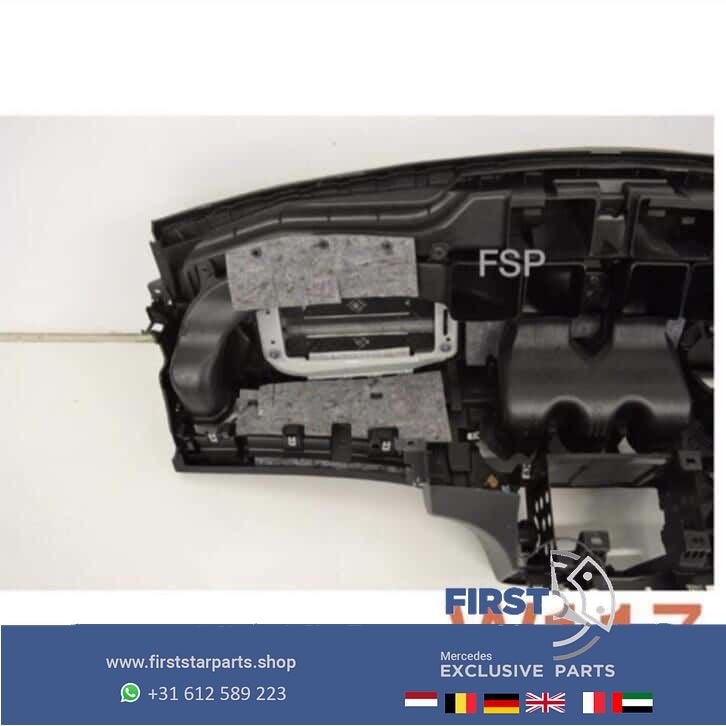 W117 CLA dashboard airbagset Mercedes 2013-2018 2x airbag, Auto-onderdelen, Gebruikt, -, Ophalen of Verzenden, -