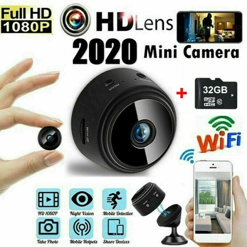 Mini camera met 32 Gig Sd kaart, Audio, Tv en Foto, Videobewaking, Ophalen of Verzenden, Nieuw
