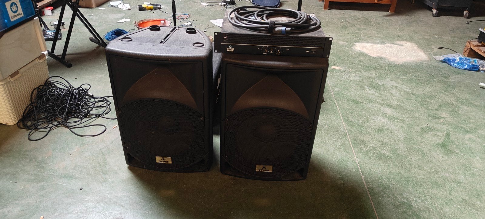 Devine Artis 15 passieve 15 inch luidspreker 450W + Devine M, Audio, Tv en Foto, Luidsprekerboxen, Ophalen