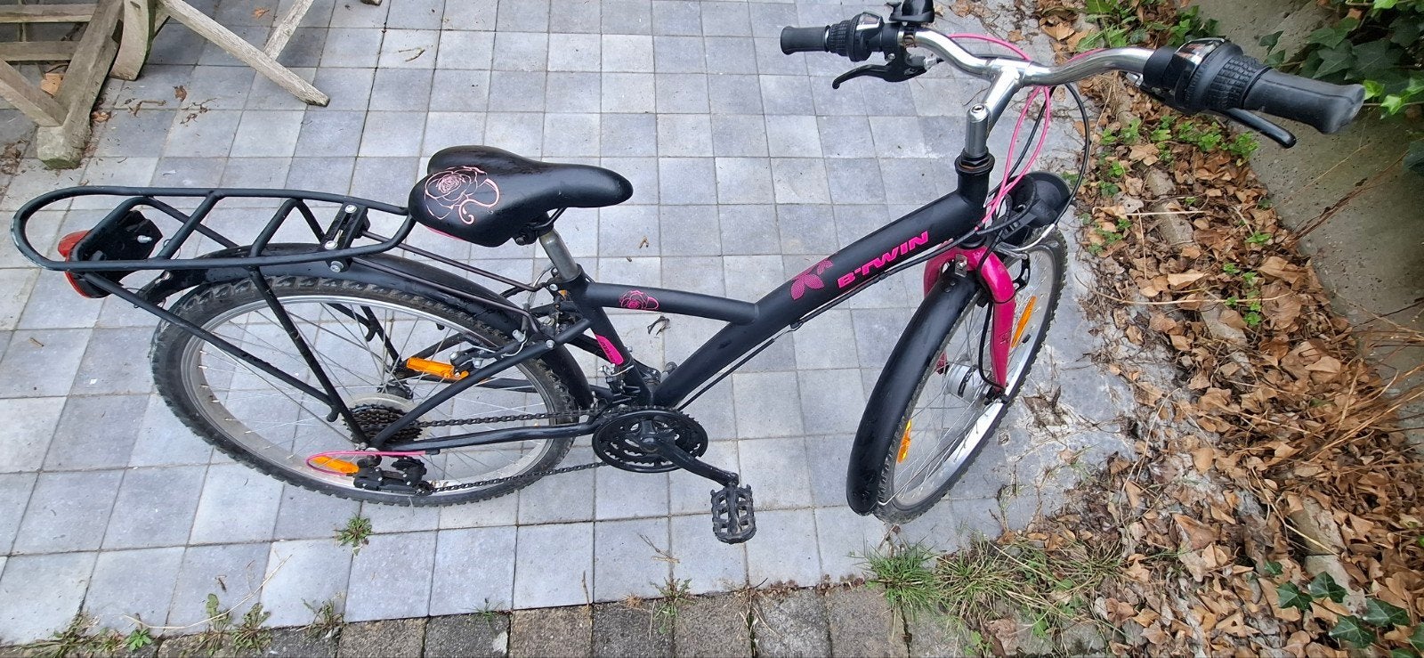 Meisjesfiets te koop, Ophalen