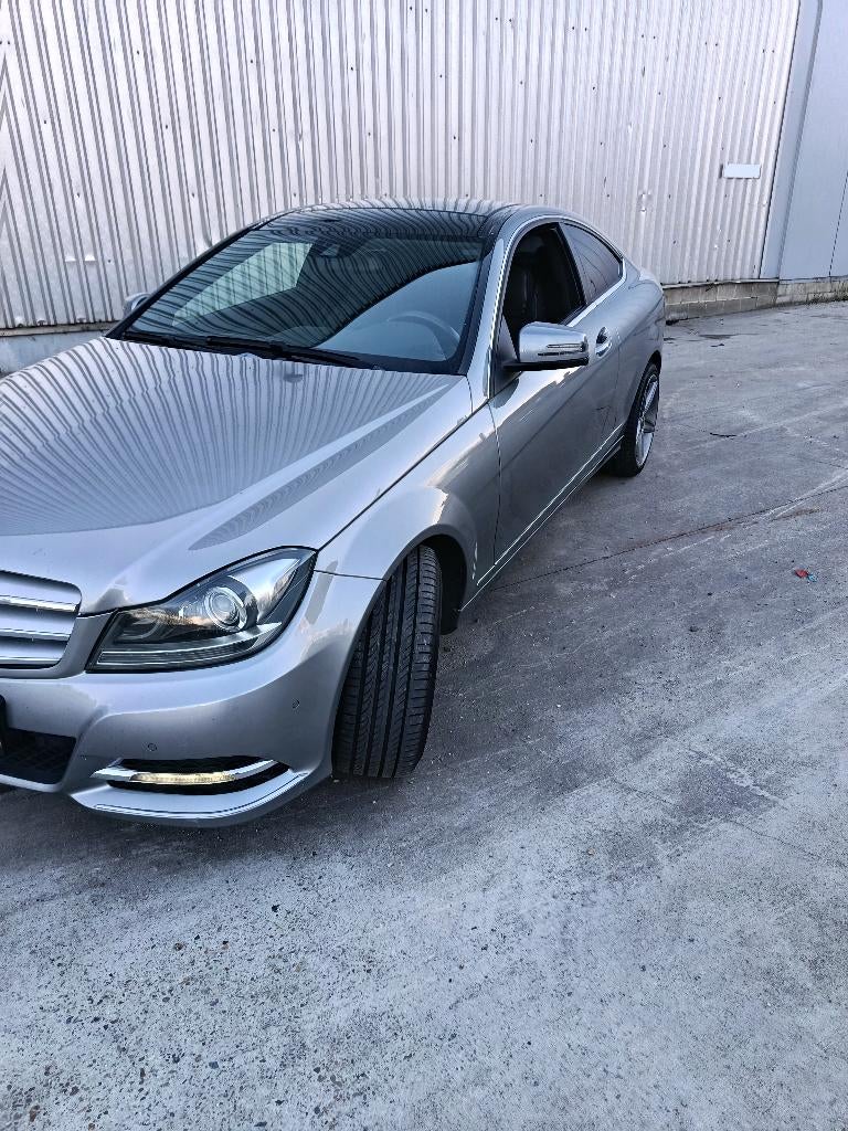 Mercedes C220 Coupé, Autos, Cuir, Euro 5, Achat, Boîte manuelle