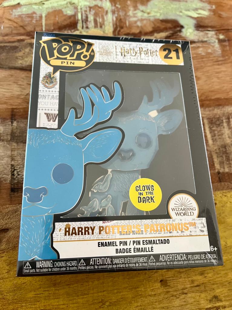 Funko Pop! Pin Harry Potter's Patronus (Glow in the Dark), Enlèvement ou Envoi, Neuf, Autres types