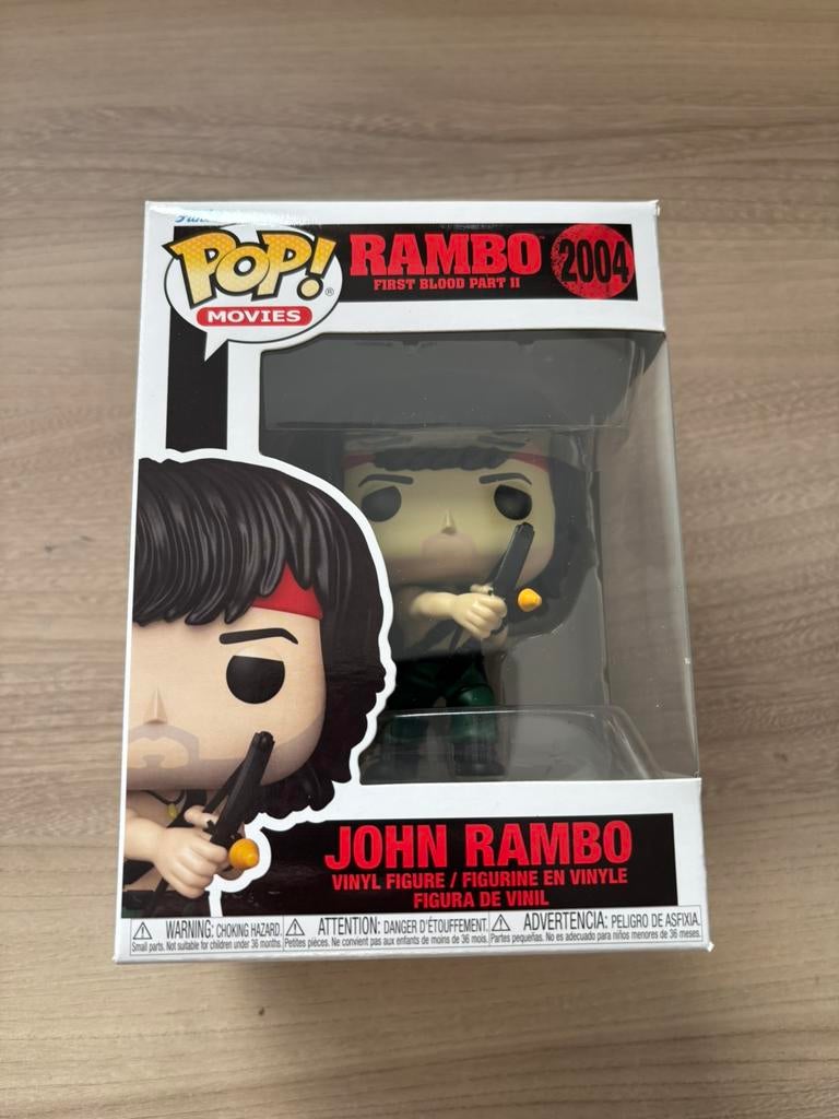 John Rambo #2004 Funko Pop! Movies – First Blood Part II –, Ophalen of Verzenden, Zo goed als nieuw