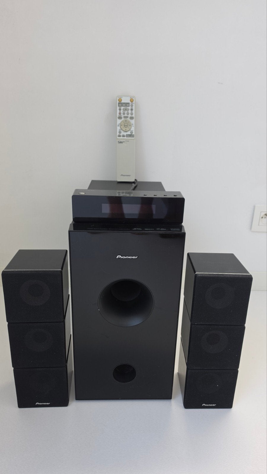 PIONEER Surround 5.1 noir, Câbles inclus, Kit d'enceintes, Comme neuf, Enlèvement