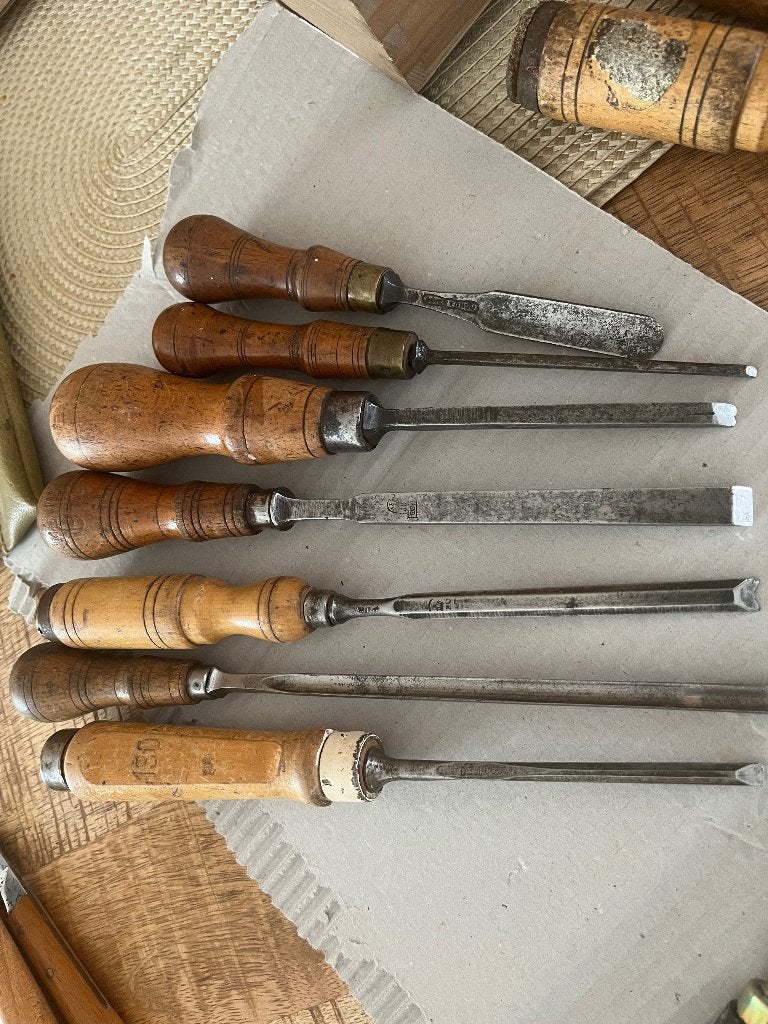 Nooitgedagt beitels, Doe-het-zelf en Bouw, Gereedschap | Handgereedschap, Verzenden, Gebruikt, Beitel, Nooitgedacht