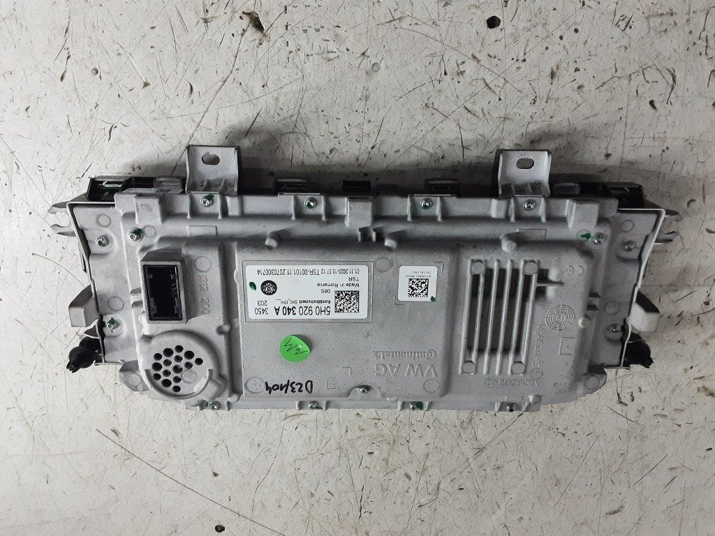 KM TELLER Volkswagen Golf VIII (CD1) (5H0920340A), Auto-onderdelen, Gebruikt, Volkswagen, Volkswagen AG, Kundenbetreuung@volkswagen.de