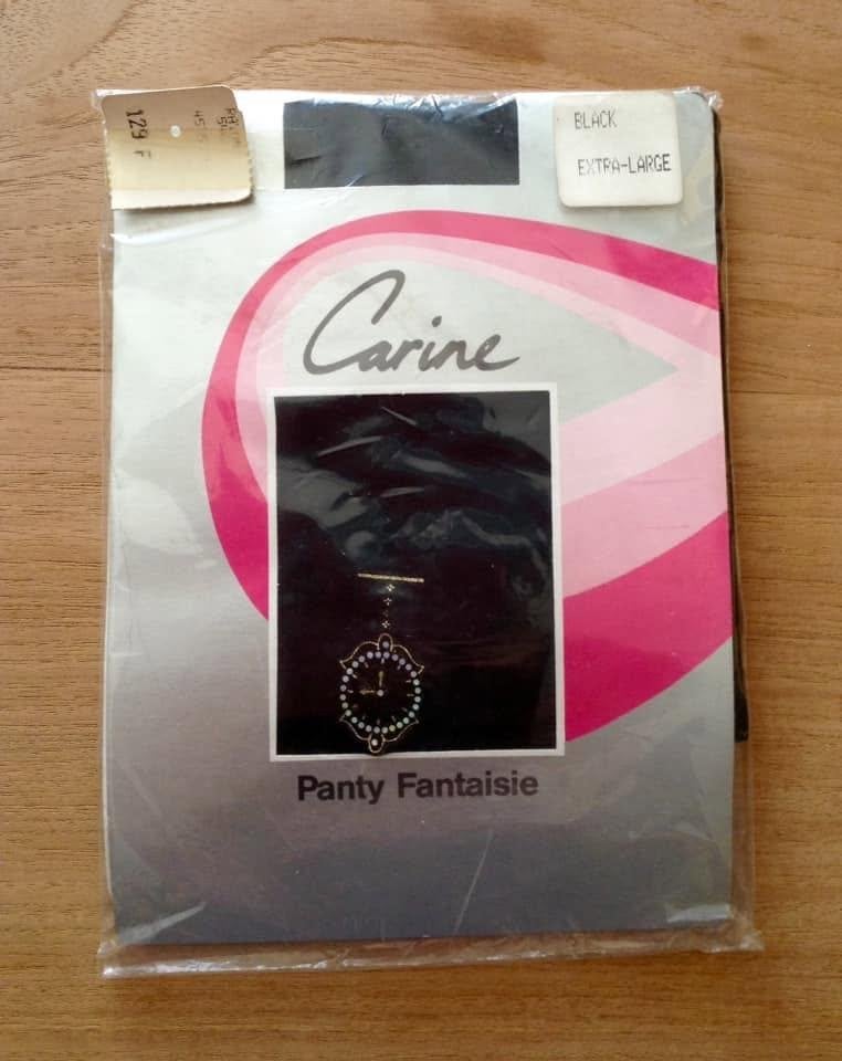 Collants vintage noirs Carine Panty Fantasie t.XL/48-50, Neuf, Taille 48/52 (XL), Enlèvement ou Envoi, Panty
