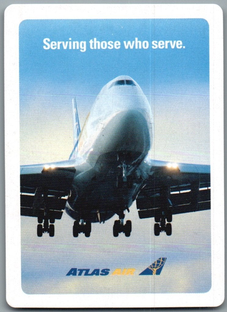 speelkaart - LK15526 - Atlas air GTI-101-A, Verzamelen, Verzenden, Zo goed als nieuw, Speelkaart(en)