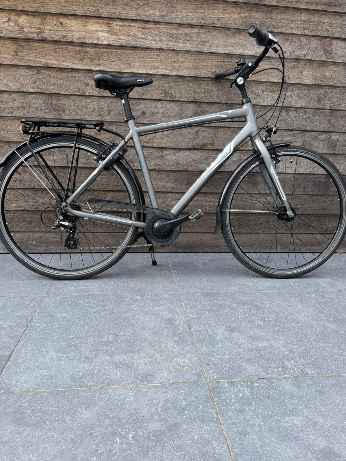 HERENFIETS GIANT ARGENTO, Vélos & Vélomoteurs, Vélos | Hommes | Vélos de sport & Vélo de randonnée, Enlèvement, Comme neuf, Giant