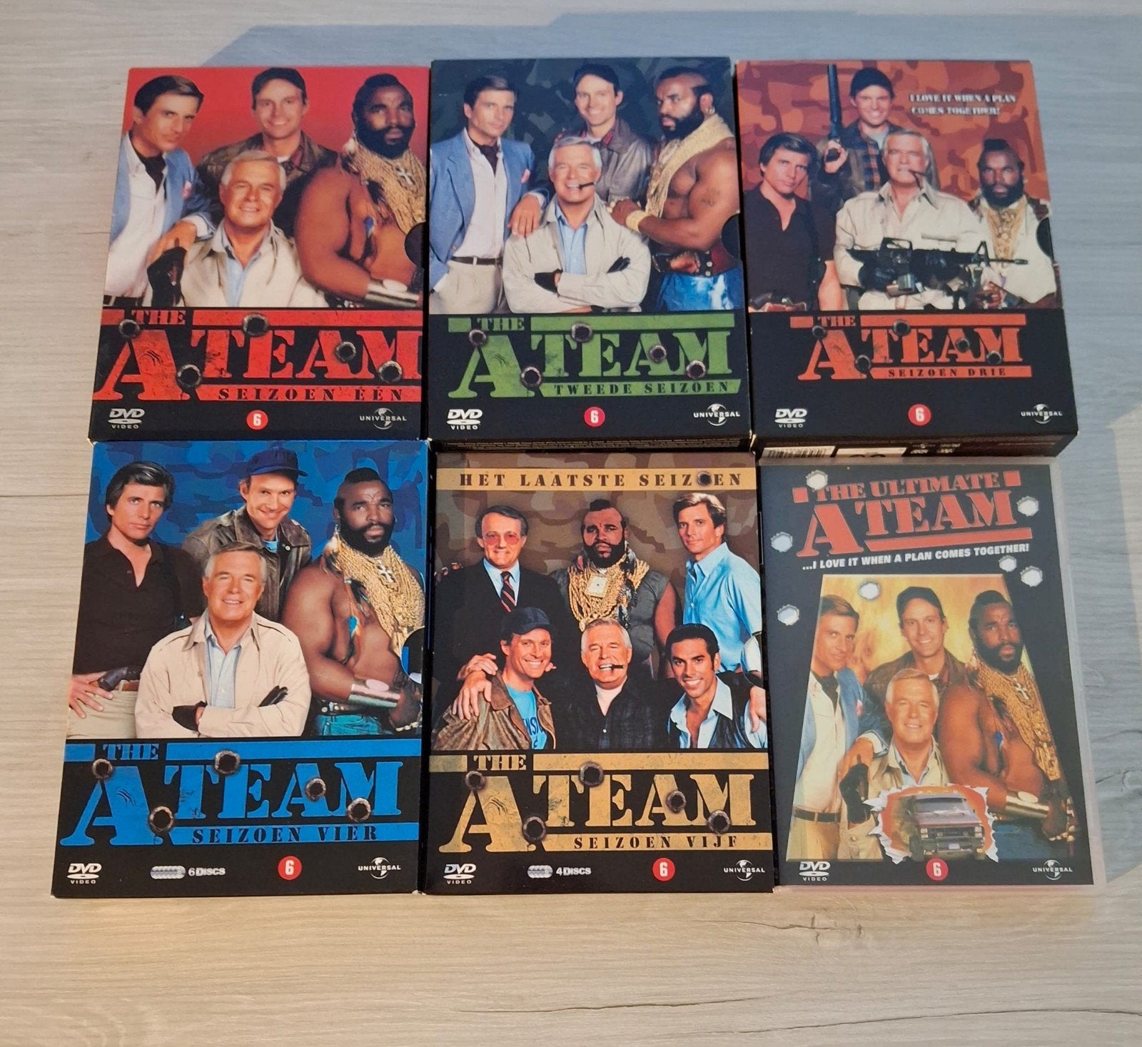 The - A team compleet met the best of, Cd's en Dvd's, Dvd's | Tv en Series, Ophalen of Verzenden