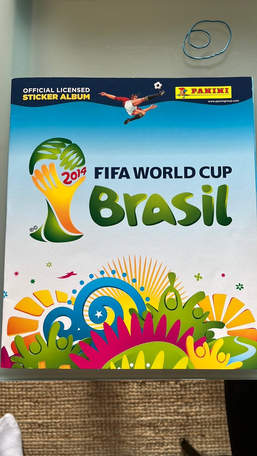 Panini sticker-album van het WK 2014 in Brazilië + extra’ s, Verzamelen, Ophalen of Verzenden, Nieuw, Sport