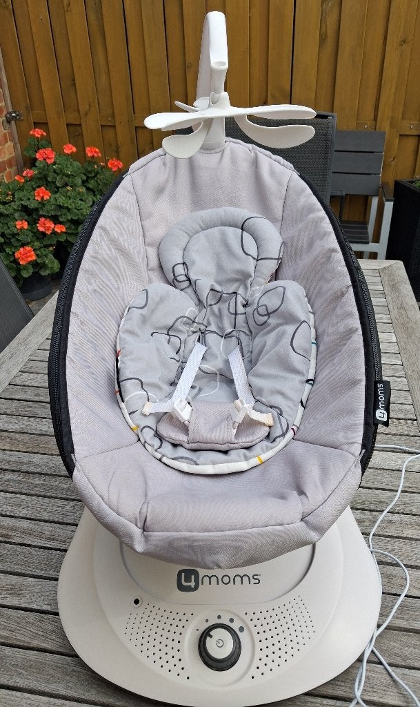 Elektrische schommelstoel 4moms, Kinderen en Baby's, Ophalen, Schommelstoel, Overige merken, Met gordel(s) of riempje(s)