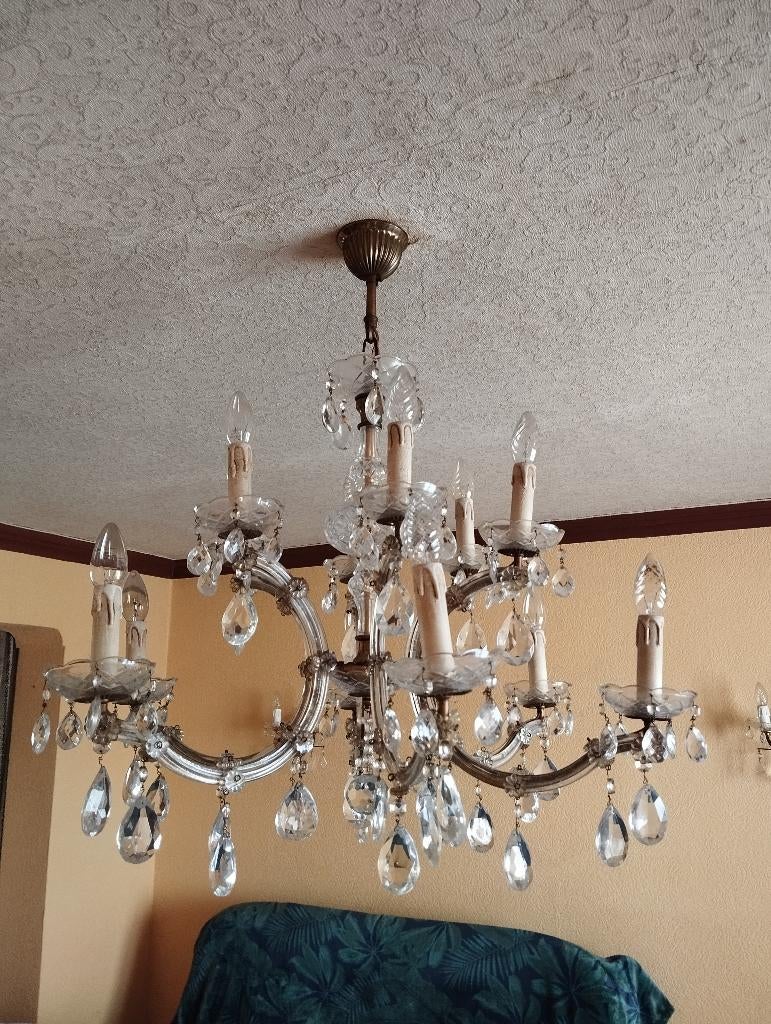 Lustre en cristal, Antiquités & Art, Enlèvement
