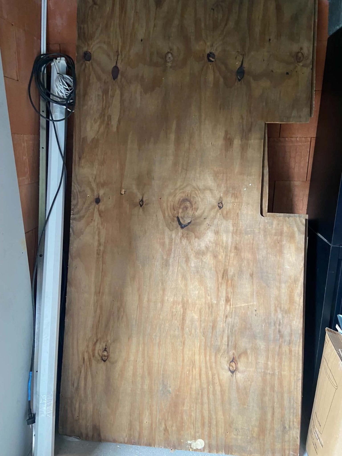 2 multiplex platen, Ophalen, Gebruikt, Hout