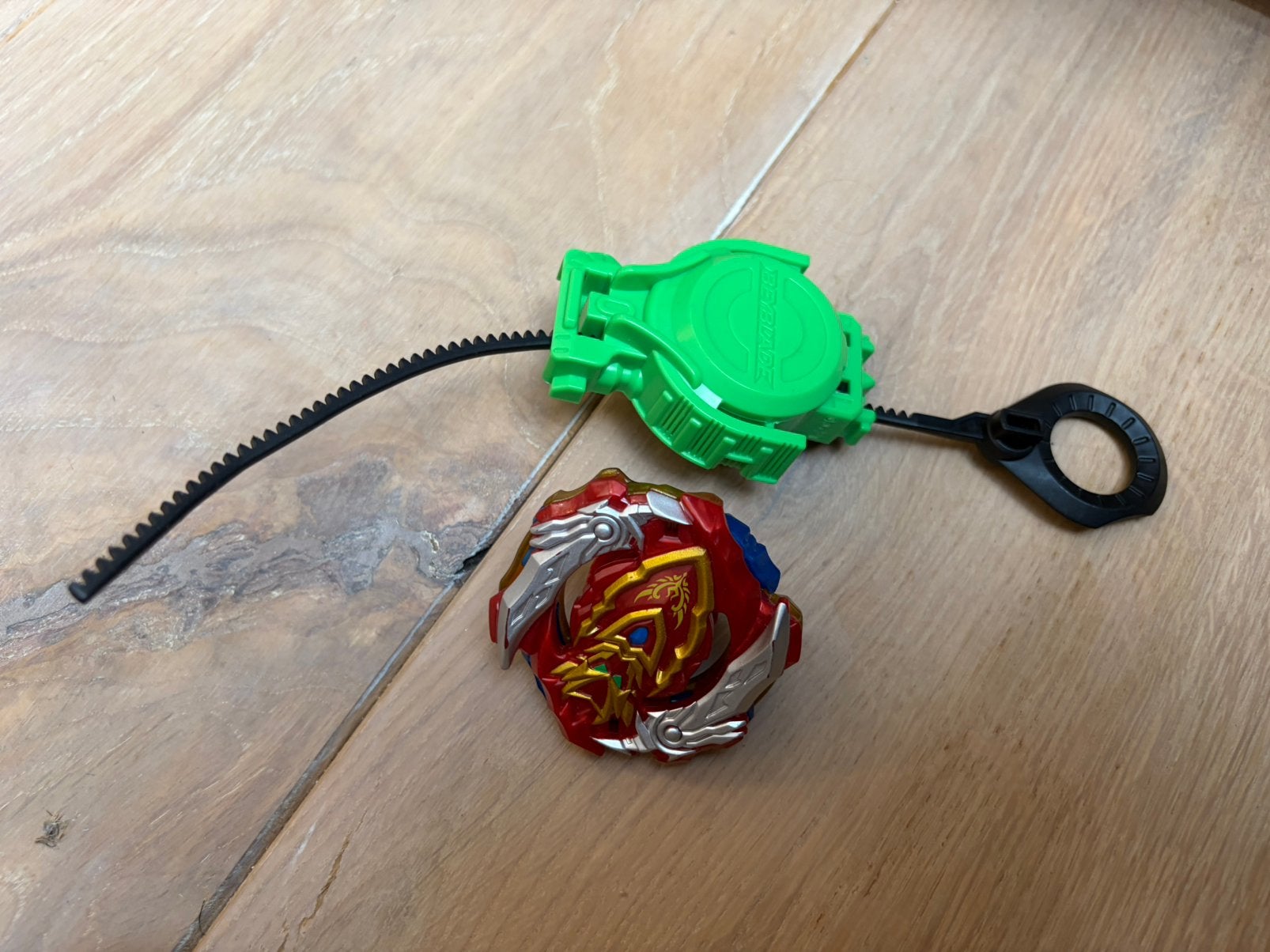 Beyblade, Enlèvement ou Envoi, Utilisé
