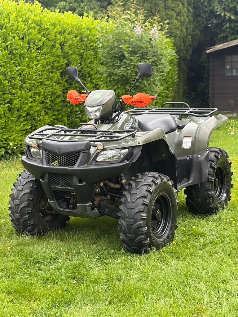 Quad Suzuki kingquad, 1 cilinder, 700 cc