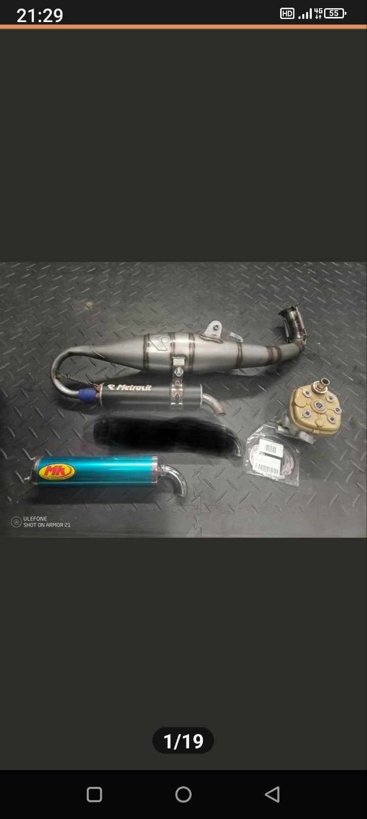Metrakit 70cc pro 3 set, minarelli, Fietsen en Brommers, Ophalen of Verzenden, Zo goed als nieuw, Metrakit