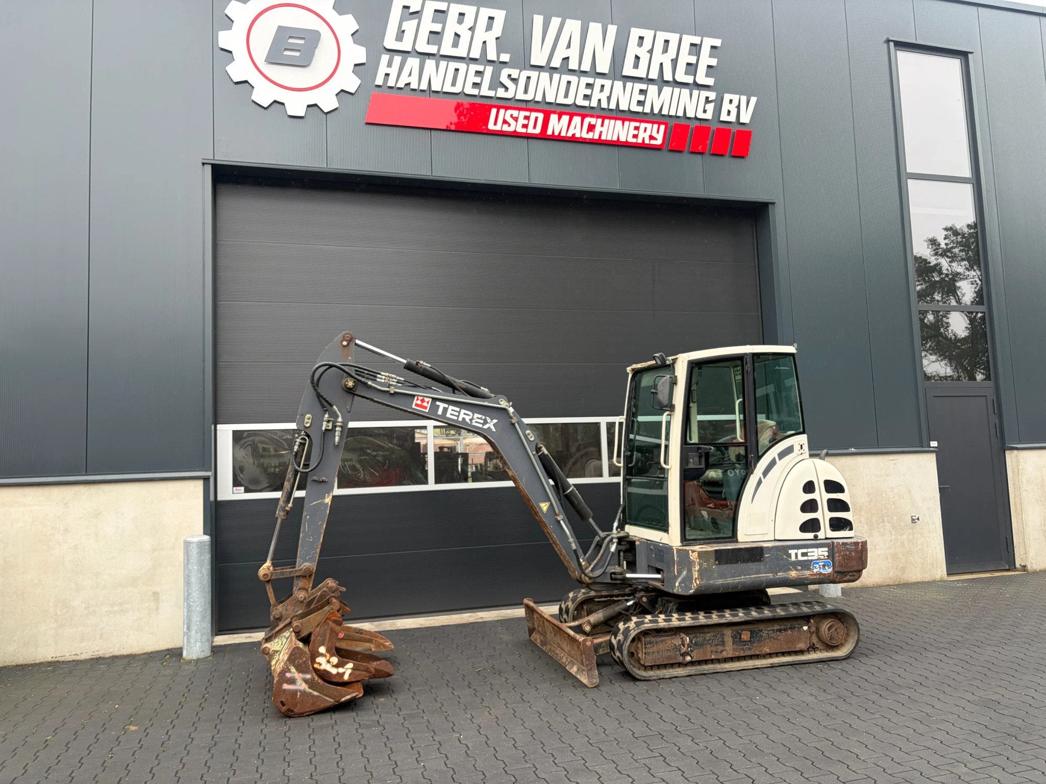 Terex TC35 minigraver/graafmachine, Excavatrice