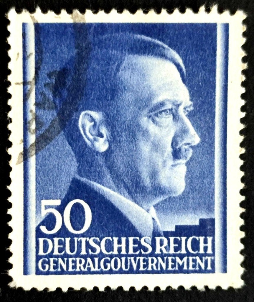 Generalgouvernement Freimarken A.Hitler 1942, Timbres & Monnaies, Timbres | Europe | Allemagne, Affranchi, Autres périodes, Enlèvement ou Envoi