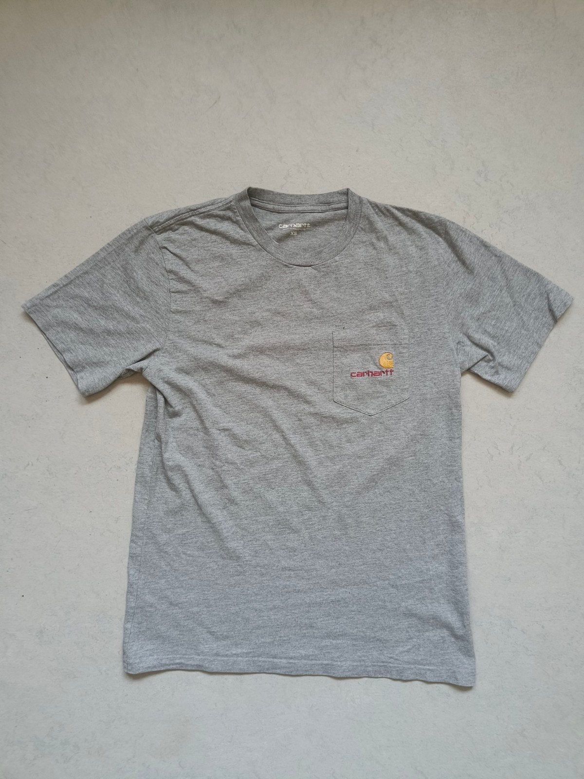 Gloednieuwe grijze Carhartt t shirt maat XS/katoen, Kleding | Heren, Verzenden, Carhartt, Nieuw, Grijs