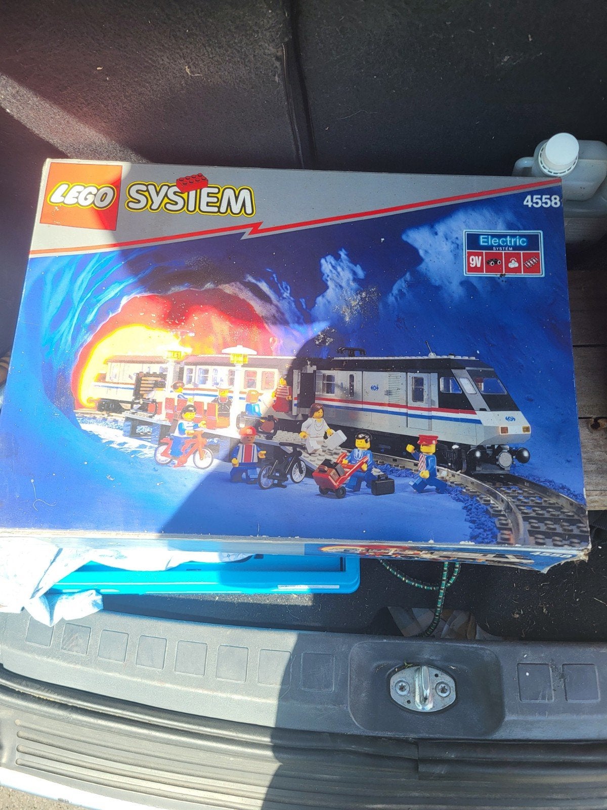 Train électrique lego, Enlèvement