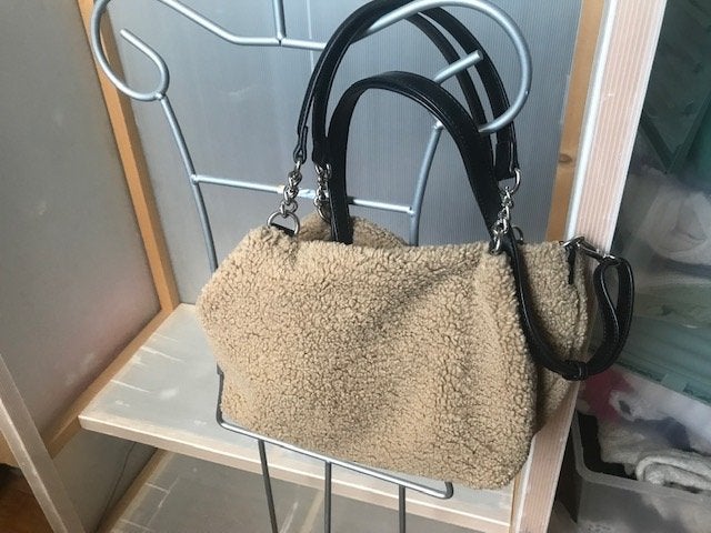 Sac femme, Enlèvement, Comme neuf, Beige, Sac à bandoulière