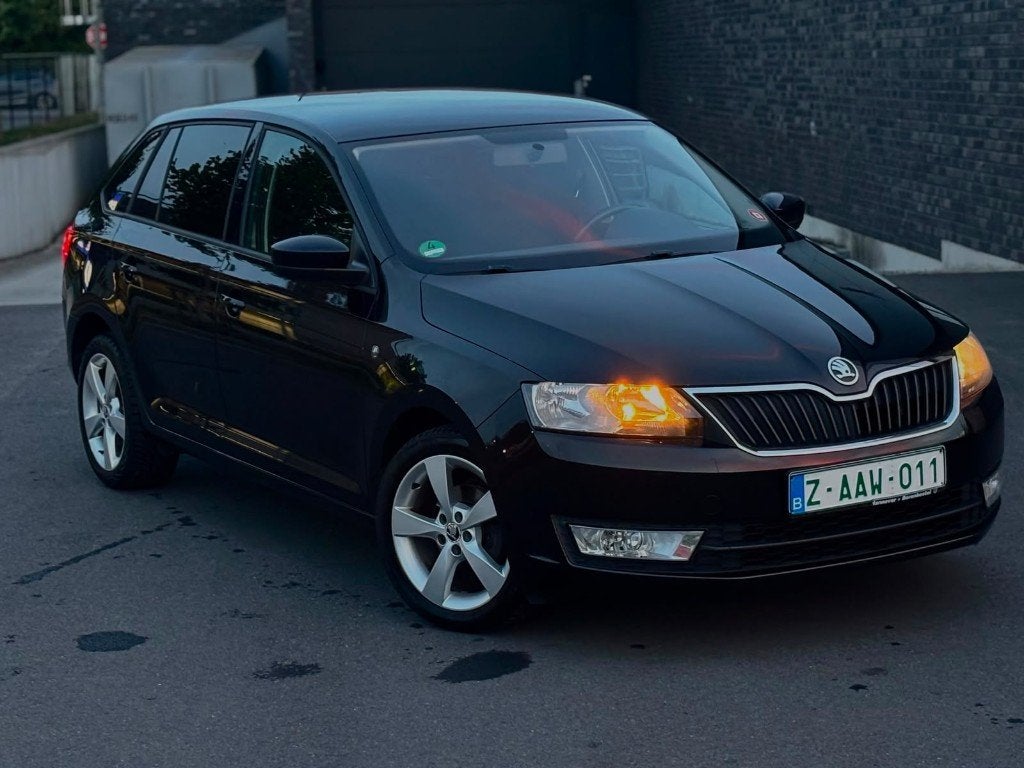 Skoda Rapid Spaceback 1.2 TSI, Auto's, Euro 5, Stof, 4 cilinders, Zwart