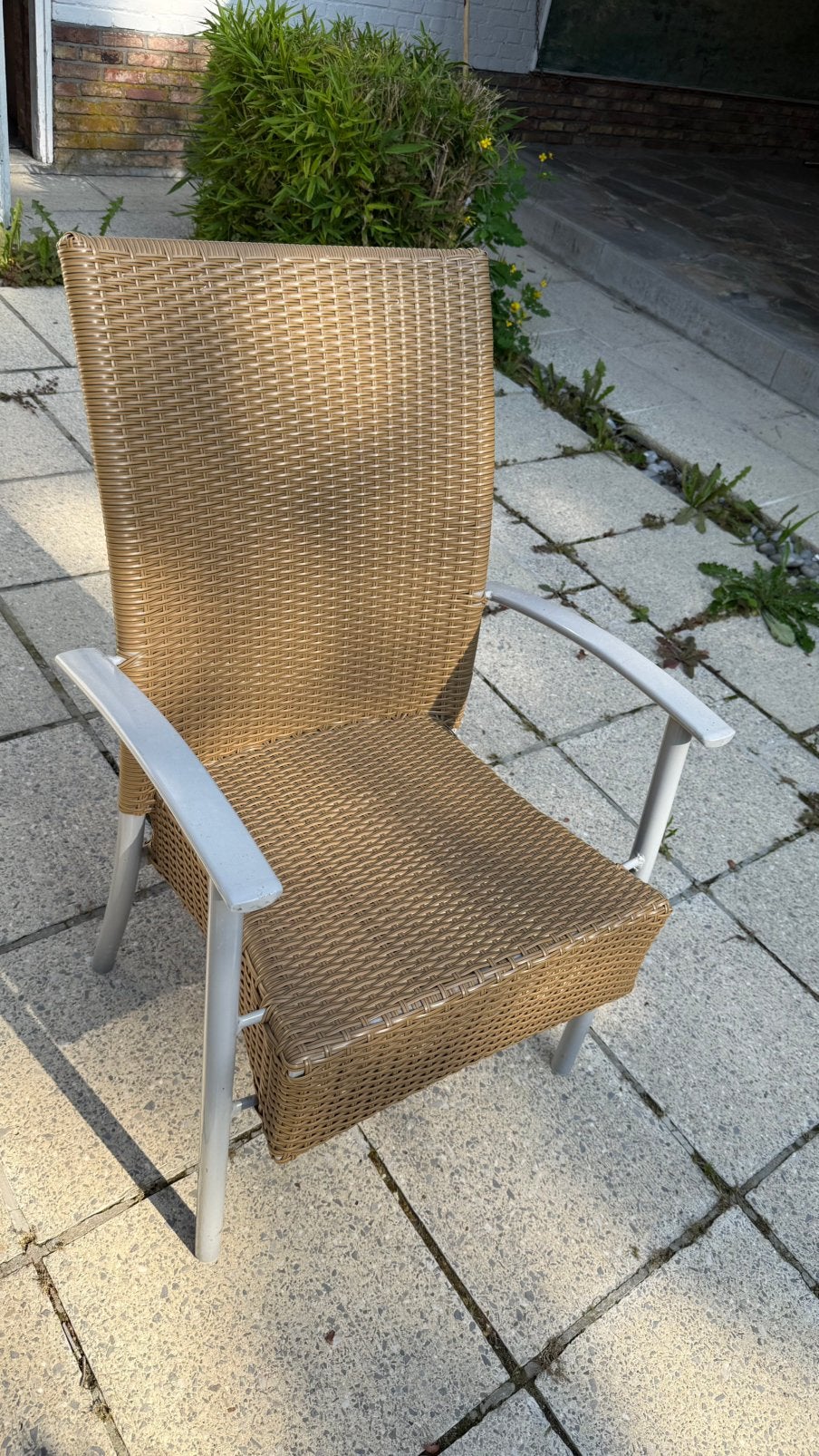 Set tuinstoelen, Tuin en Terras, Ophalen, Gebruikt, Metaal