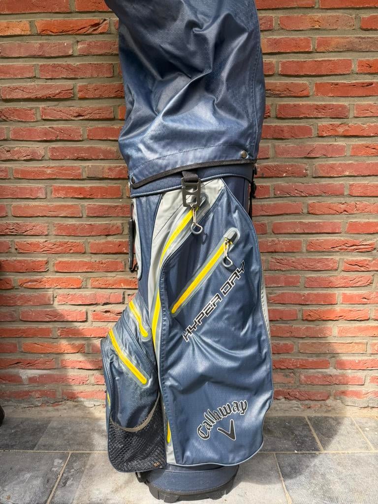 Callaway Hyperdry golfbag + essentials, Ophalen, Zo goed als nieuw, Callaway